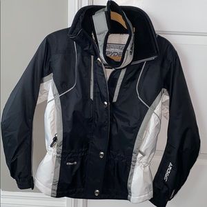 Women’s Spyder jacket 6 matching fleece headband